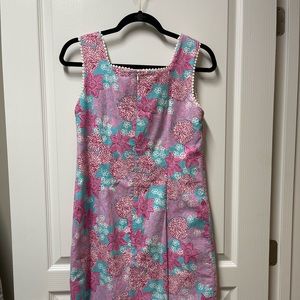 LILLY PULITZER Floral Firecracker Print Dre…